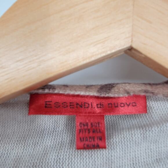 Essendi di nuovo‎ Wool Cashmere Blend Waterfall Cardigan Vest - Picture 4 of 6